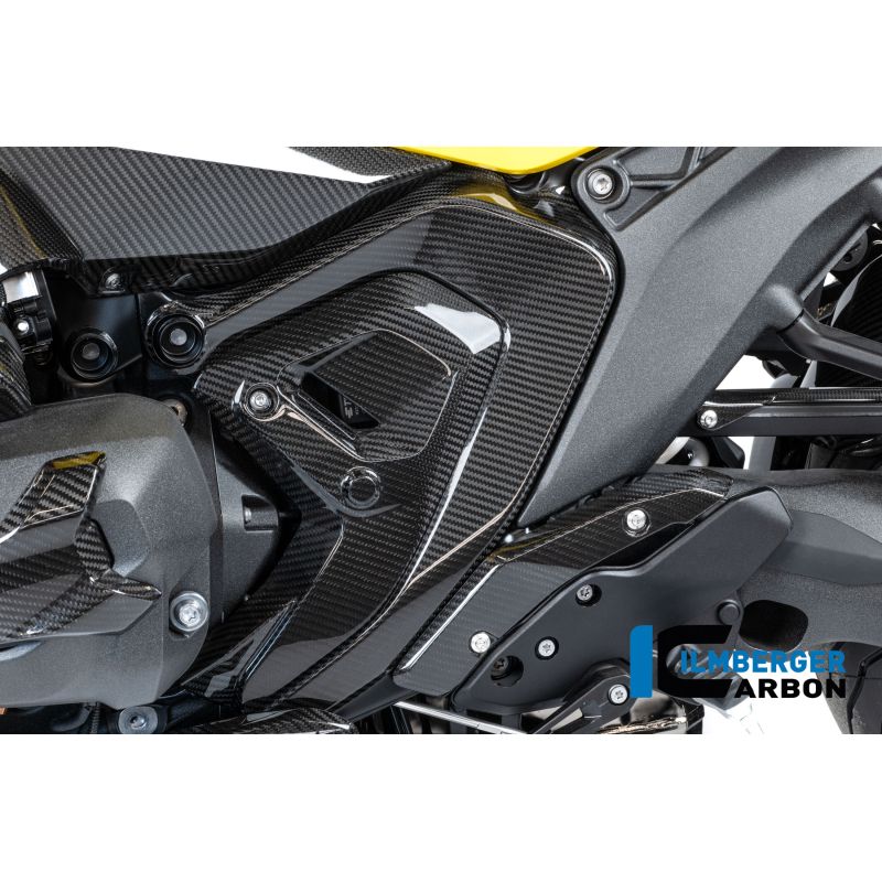 Cache de cadre gauche Carbone brillant BMW R1300R / R1300RS - Ilmberger Carbon