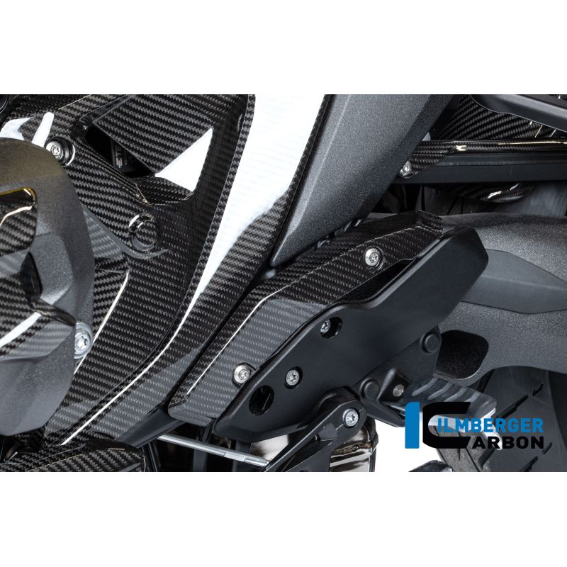 Protection de talon gauche Carbone brillante BMW R1300R / R1300RS - Ilmberger Carbon - CG.FSL.005.R130R
