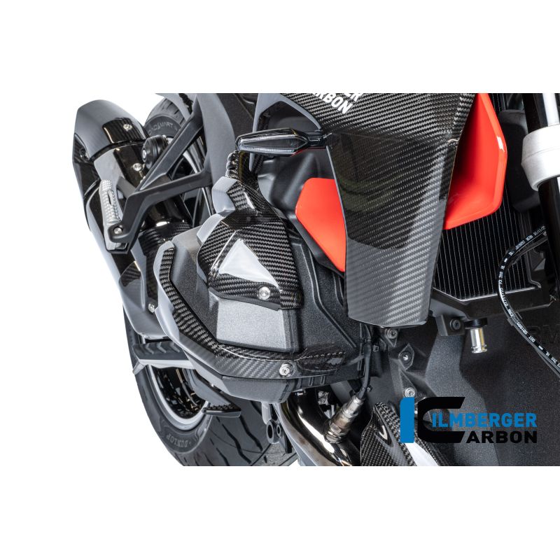 Cache d'injecteur droit Carbone brillant BMW R1300R / R1300RS - Ilmberger Carbon - CG.EDR.004.R130R