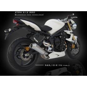 ÉCHAPPEMENT TRIUMPH STREET TRIPLE - ZARD