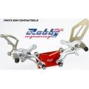 Commandes reculées Honda CBR600RR 07-12 / Robby Moto SBK Inversées