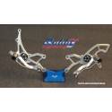 Commandes reculées Yamaha ZX-10R 11-15 / RACE Inversées