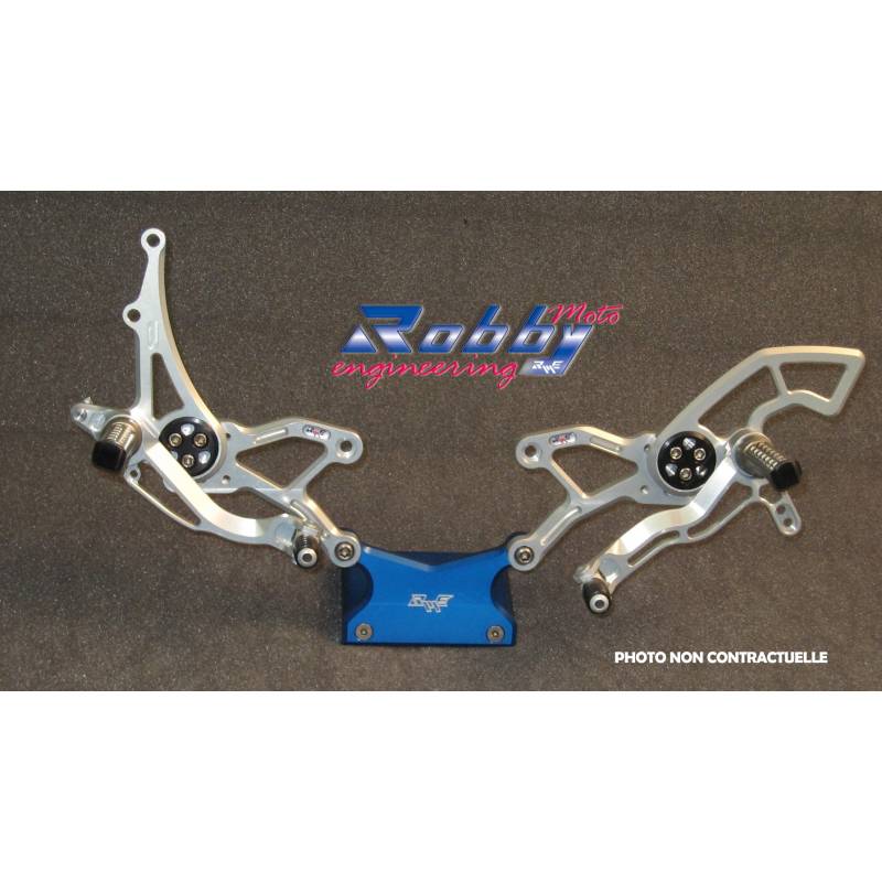 Commandes reculées Suzuki GSXR600-750 / Robby RACE