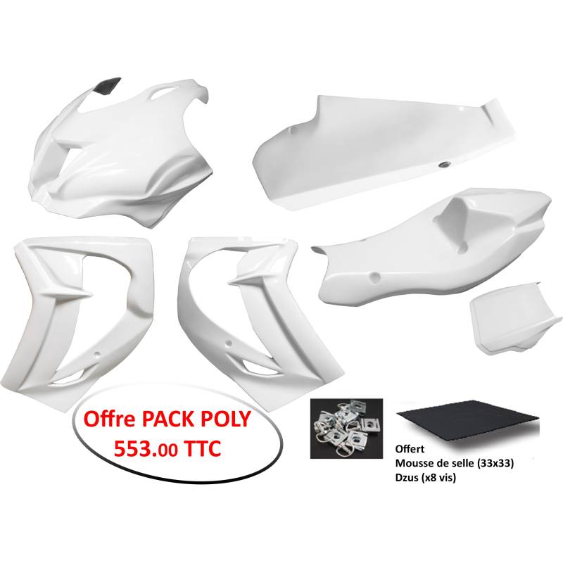 Ensemble Pack Carénage Kawasaki ZX10R 2016+