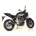 Ligne complète haute Yamaha MT-07 / Spark Dark