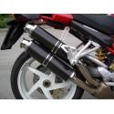Double silencieux DUCATI MONSTER S4RS 06-08 / Spark Rond Carbone