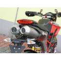 Silencieux Ducati HYPERMOTARD 1100 07-11 / Rond Titane