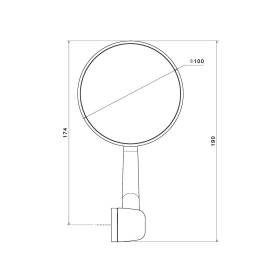 RÉTROVISEUR SPIRIT RS RIZOMA BS192