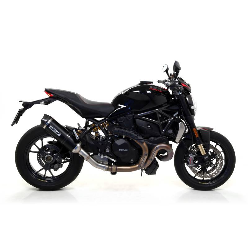 Silencieux Ducati Monster 1200R - Arrow Race-Tech Dark 